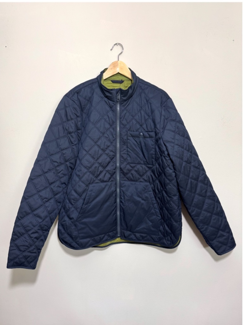 Bonobos Men's Sportsman Quilted Jacket in Navy Blue Size Large NWT - Picture 6 of 14